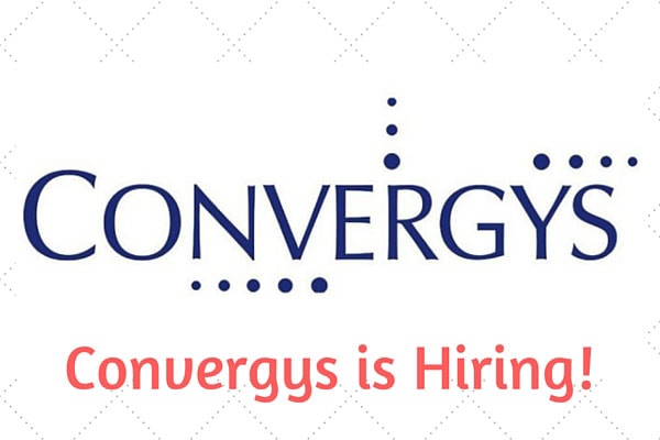 Convergys is Hiring!