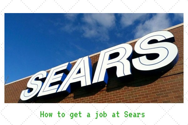 How to get a job at Sears