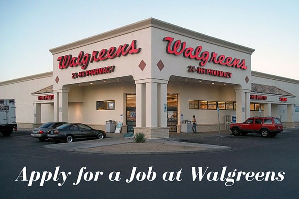 Apply for a Job at Walgreens