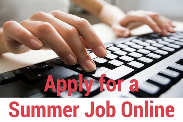 Apply for a Summer Job Online