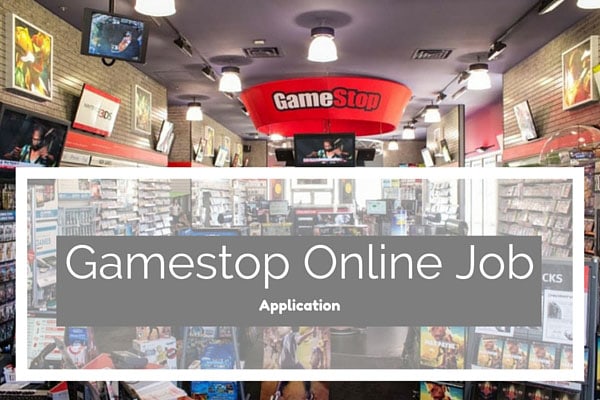 Gamestop Online Job Application