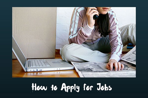 How to Apply for Jobs