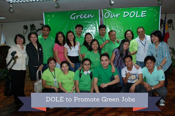 DOLE to Promote Green Jobs