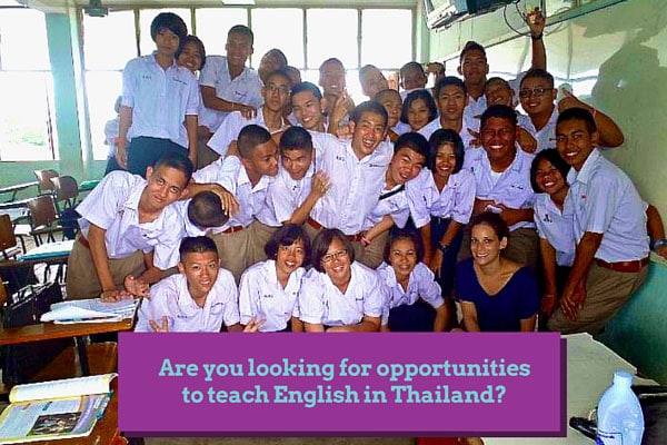 Are you looking for opportunities to teach English in Thailand?