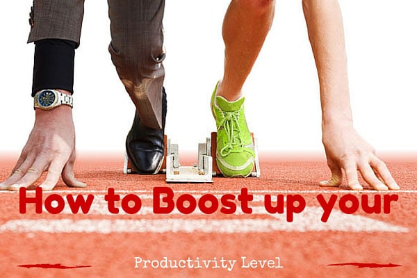 How to Boost up your Productivity Level