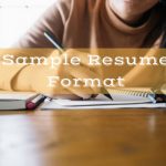 Sample Resume Format