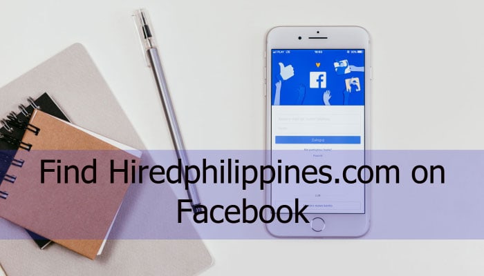 Find Hiredphilippines.com on Facebook